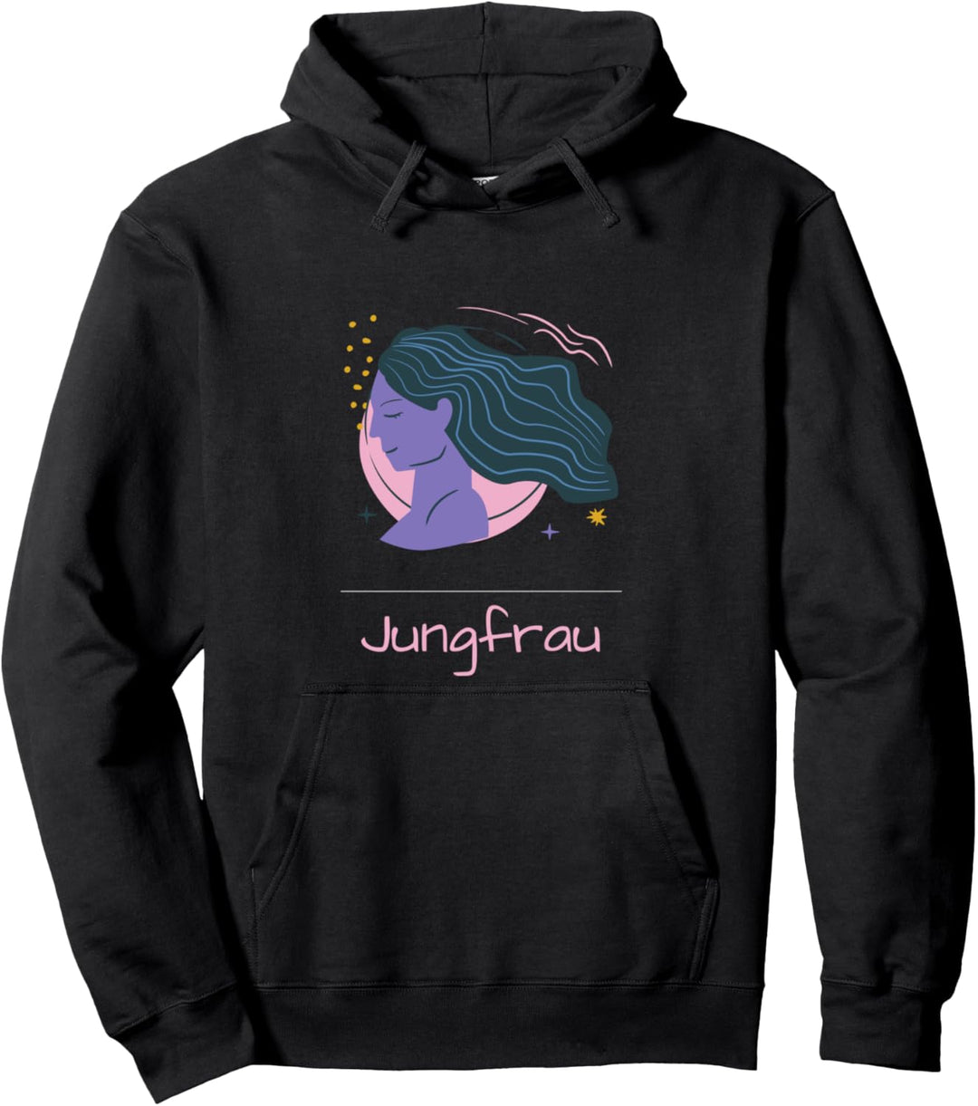 Jungfrau Horoskop Sternzeichen Oktober September Geburtstag Pullover Hoodie