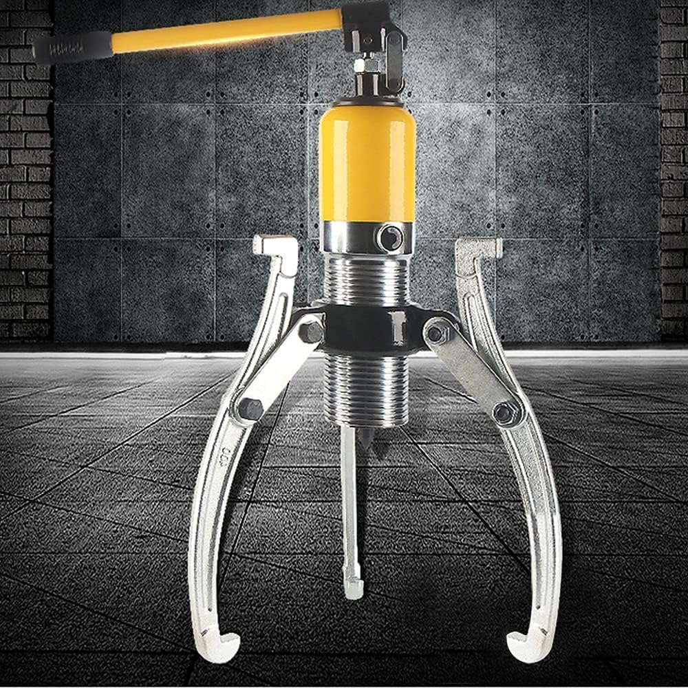 WINZING 20T Hydraulik Abzieher, Hydraulisch Radnabenabzieher 3 Backen Hydraulik mit Pumpenkopf Polra