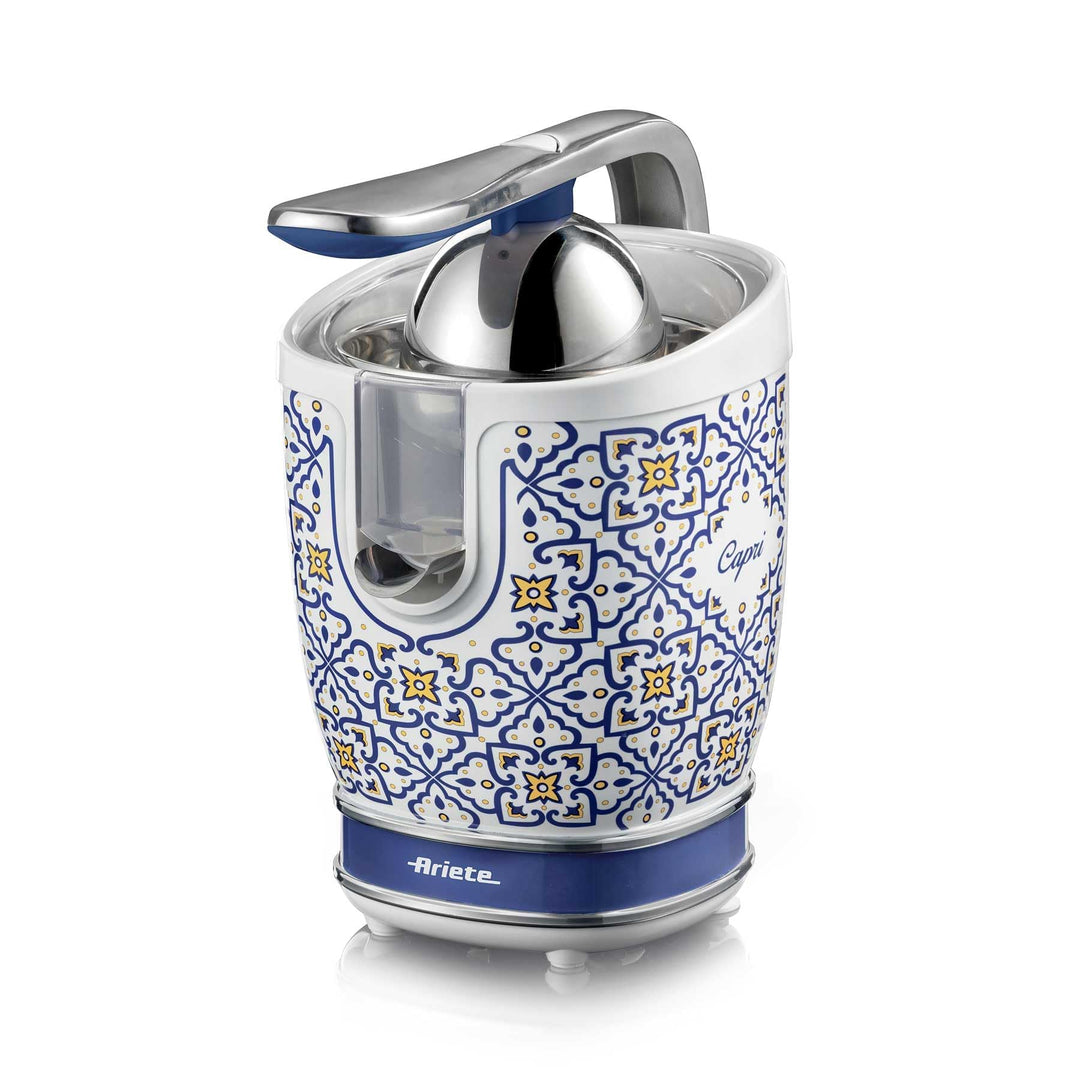 Ariete Zitruspresse 413, Capri ‎blau und Weiss, ‎blau und Weiss