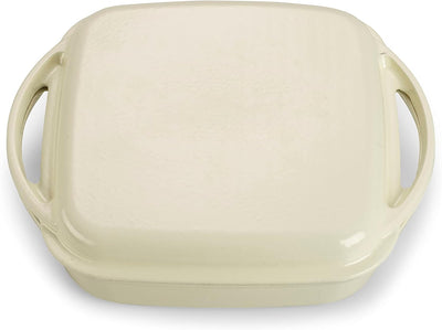 Echtwerk Universalbräter und Pfanne 2-in-1 Set, Gusseisen Auflaufform mit Deckel, Gusseisentopf mit