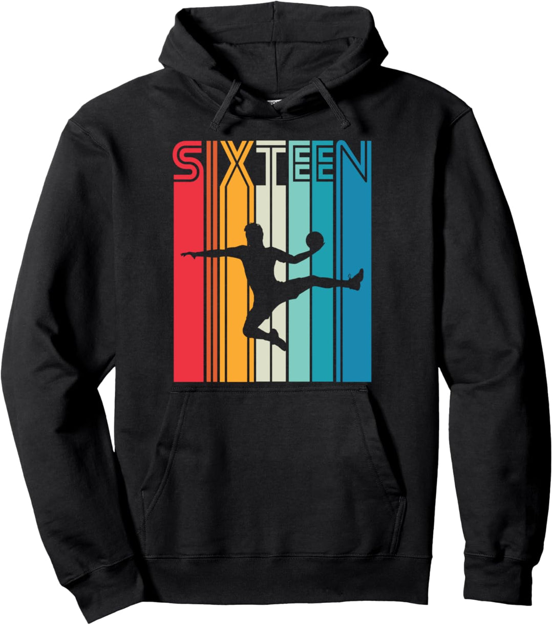 16. Geburtstag Geschenk Handballer Handballspieler Handball Pullover Hoodie