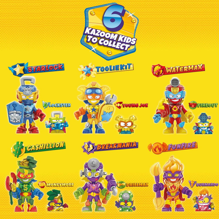 SUPERTHINGS Serie Rescue Force - Komplette Kollektion der 6 Kazoom Kids aus der neuen Serie. Jedes ,