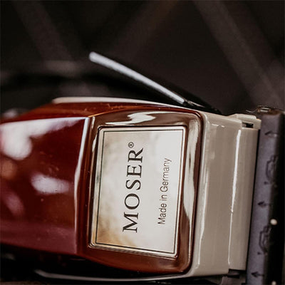 Moser 1400 Haarschneider für Männer, clipper, mit Kabel, mit Zubehör, mit 5 arretierbaren Positionen