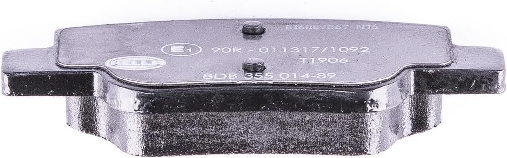 HELLA PAGID 8DB 355 014-891 Bremsbelagsatz - T1906 - Dicke/Stärke: 16.6mm - Bremssystem: Bosch - mit