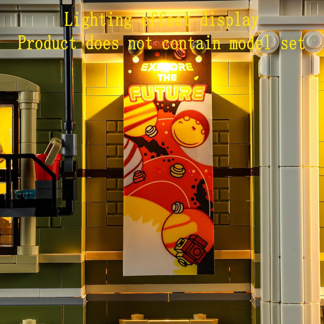 GEAMENT LED Licht-Set Kompatibel mit Lego Naturhistorisches Museum (Natural History Museum) - Beleuc