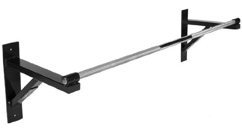 Bad Company Klimmzugstange I Muscle Pull-Up Stange für das Homegym zur Wandmontage inkl. Montagemate