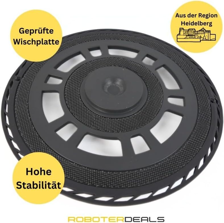 Roboter Deals - Wischplatten, Wischhalterung (2 Stück) inkl. Pads für Dreame X50 Ultra, X50 Ultra Co