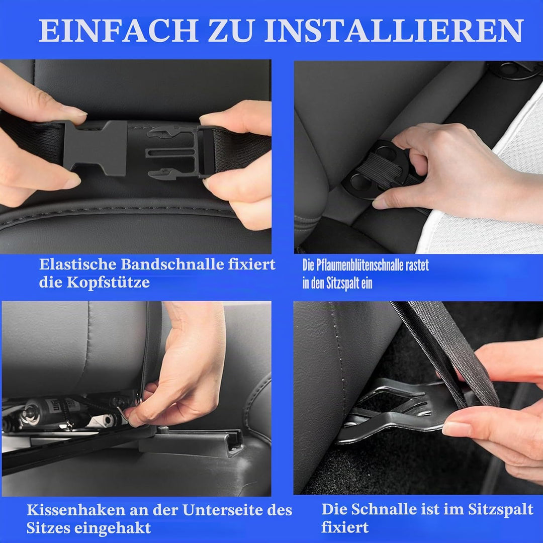 TOPABYTE Autositzkissen Hinten für Tesla Model 3 Highland 2017-2026 Rear Seat Cover Autositz Bezug S