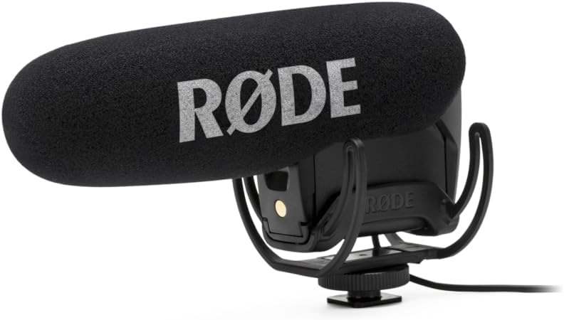 RØDE VideoMic Pro Professionelles Richtmikrofon mit Hochpassfilter und Pad für Videoaufnahmen und Co