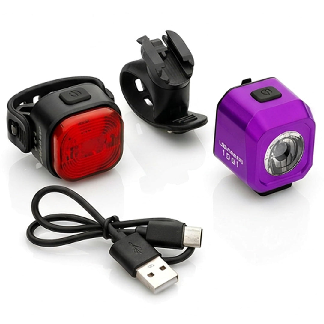 LED-MARTIN KIDDI Fahrradlicht Set, StVZO zugelassen, für Kinderfahrräder, Elektroroller & Laufräder,