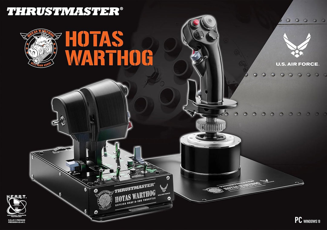 Thrustmaster Hotas Warthog Flight Stick (Joystick, T.A.R.G.E.T Software, PC), Warthog Flight Stick