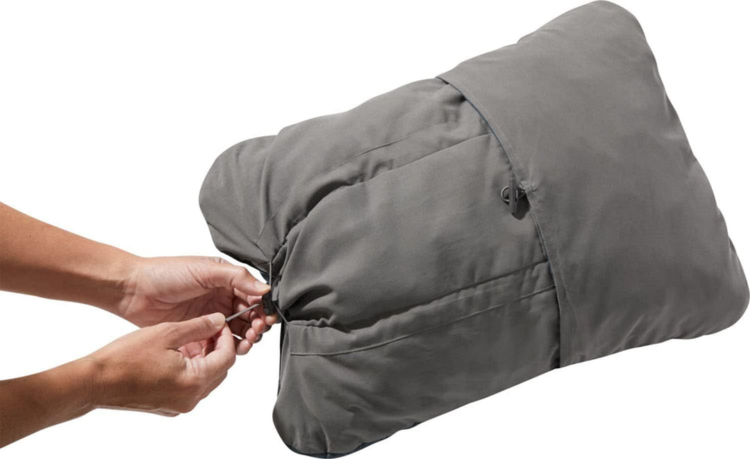 Cascade Therm-a-Rest komprimierbares Kissen mit Kordelzug, Campingkissen, Farbe:Topowave, Grösse: L