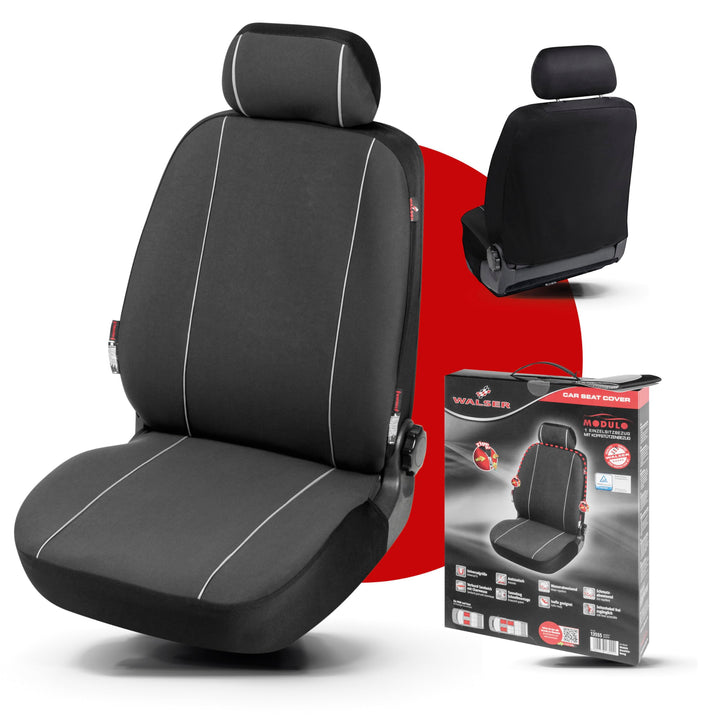 Walser Auto-Sitzbezug Modulo, Universaler Vordersitzbezug, Universal Auto-Schonbezug für Normalsitze