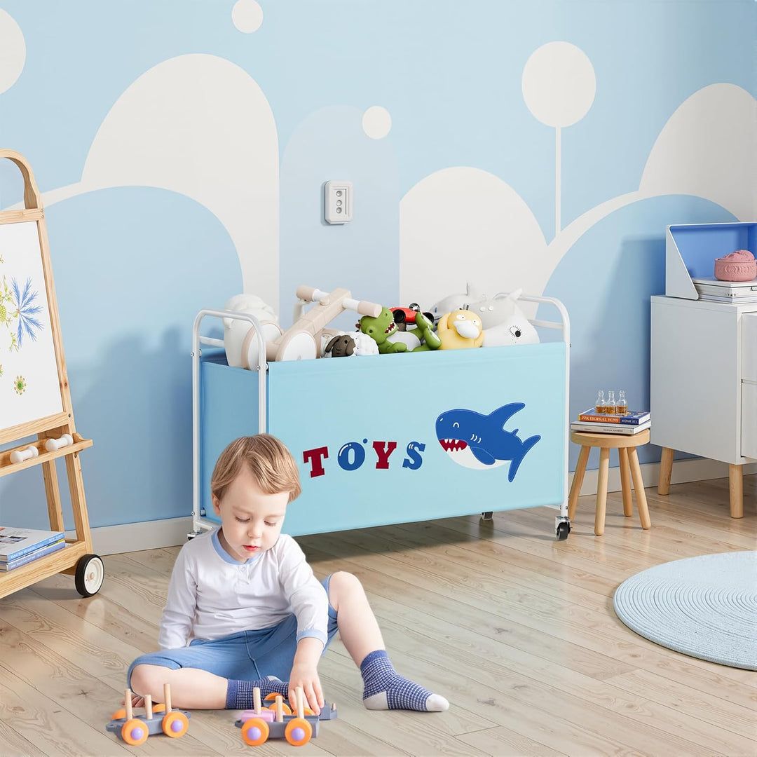 GRANNY SAYS Spielzeugkiste mit Rollen, Extra Gross Aufbewahrungsbox Kinder, Aufbewahrung Kinderzimme
