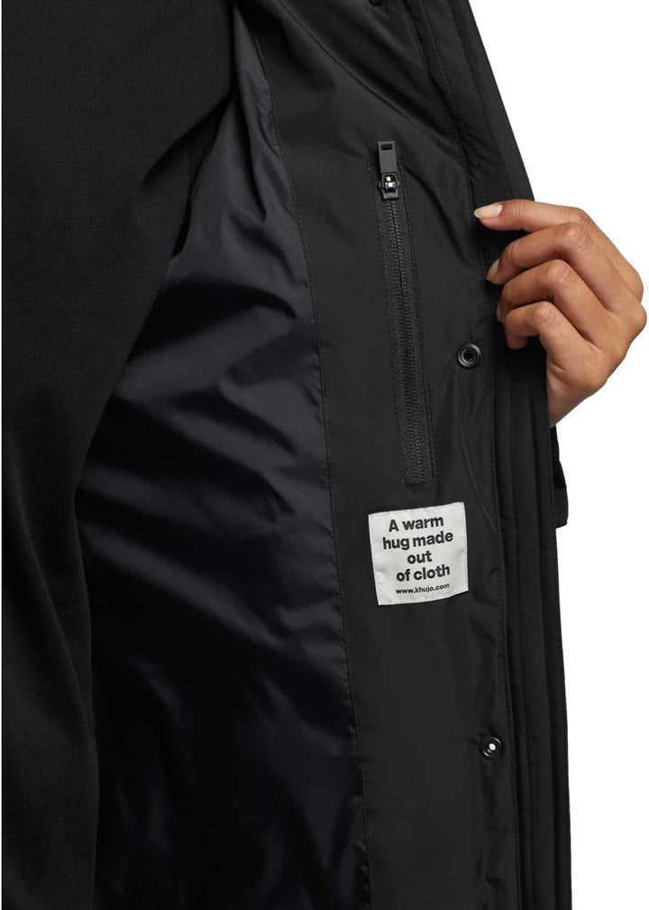 khujo Damen Steppmantel Sonje 5 XS Schwarz, XS Schwarz