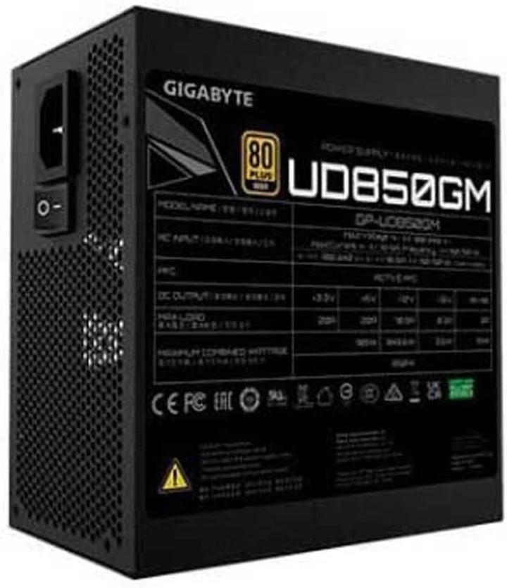 Gigabyte UD850GM Power Supply Unit 850 W 20+4 pin ATX ATX Black