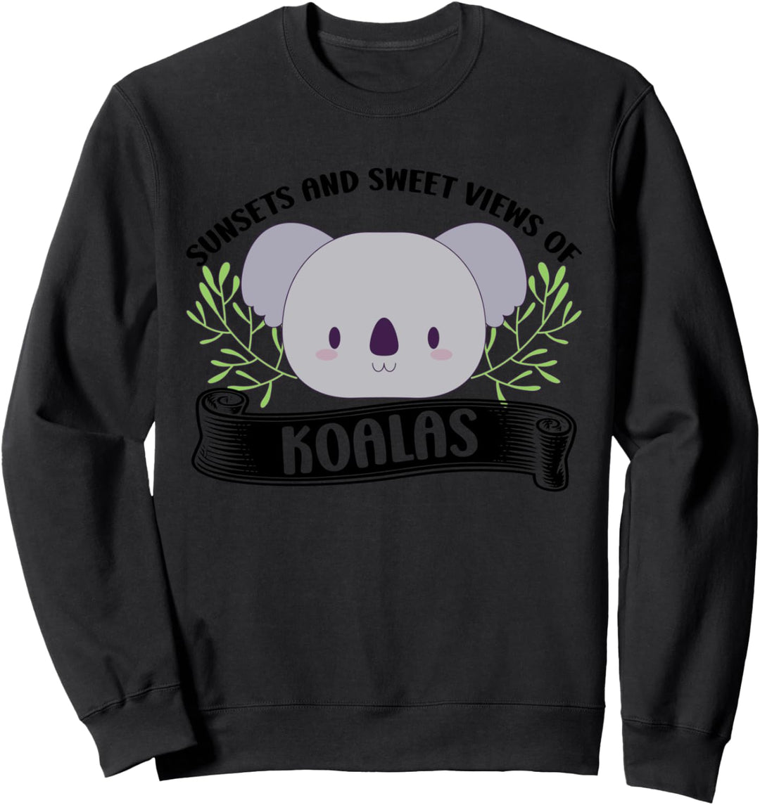Sonnenuntergänge und süsse Aussichten von Koalas Koalas Sweatshirt