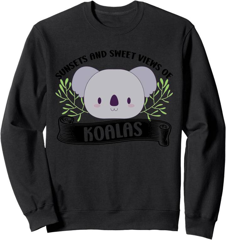 Sonnenuntergänge und süsse Aussichten von Koalas Koalas Sweatshirt