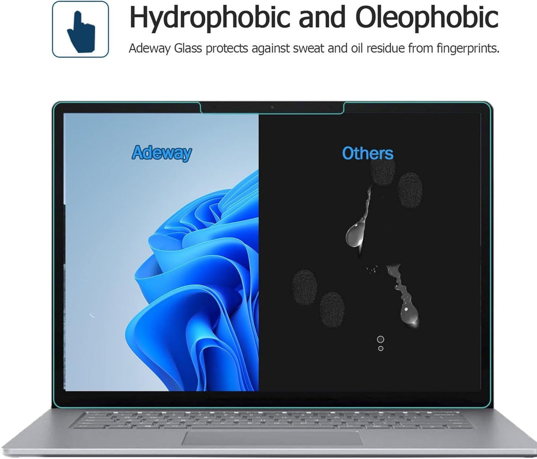 MEGOO Displayschutzfolie für Microsoft Surface Laptop 6/5/4/3/2/1 13,5 Zoll, Blaues Licht blockieren