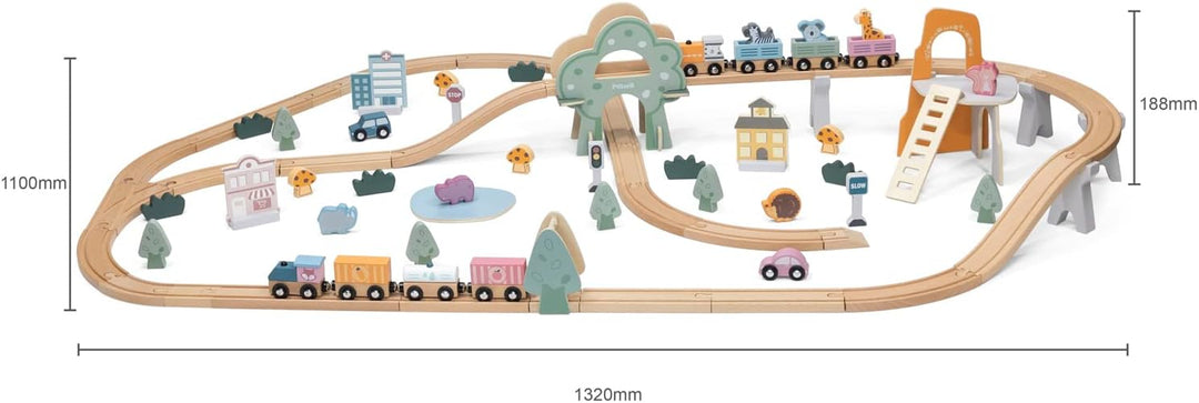 PolarB Train Set 90 pcs
