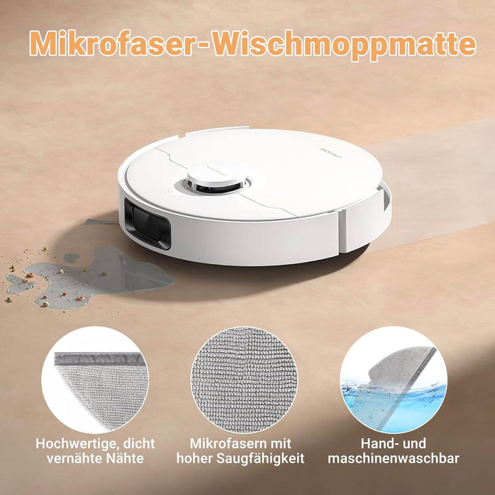 Bpbdzz 23 Stück Zubehörset für Dreame D20 Pro Plus Saugroboter, Ersatzteile mit 1Paar Hauptbürste, 4