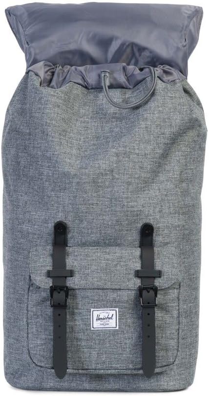 Herschel Unisex 10014-01132 Rucksack, Raven Crosshatch/Grau, Einheitsgrösse Rabe Kreuzschraffur/Grau