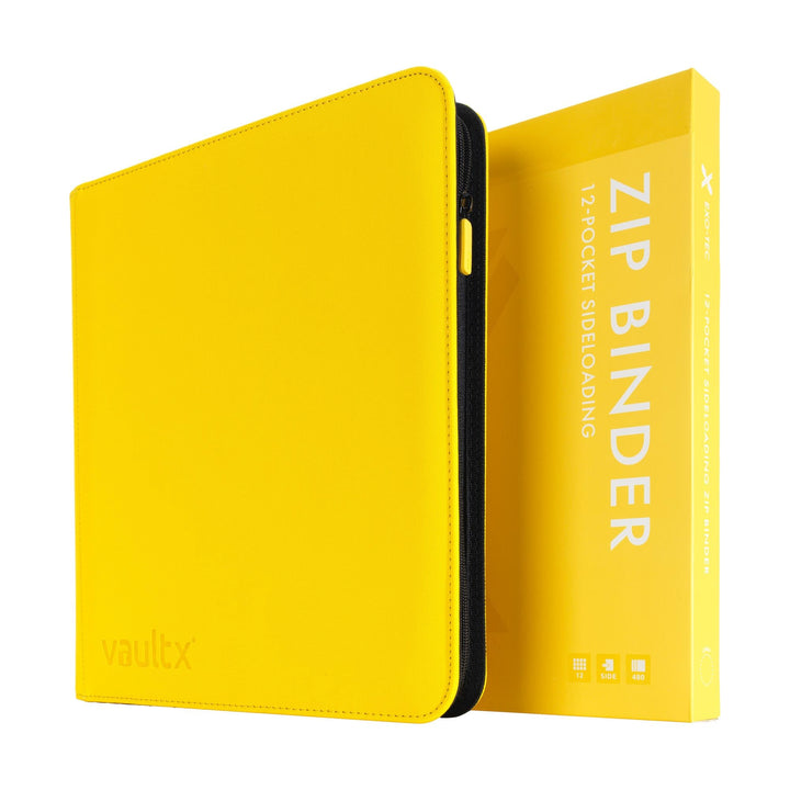 Vault X Premium eXo-Tec Zip Heftmappe - 12 Fächer Sammelkarten Trading Cards Mappe - 480 Fächer mit