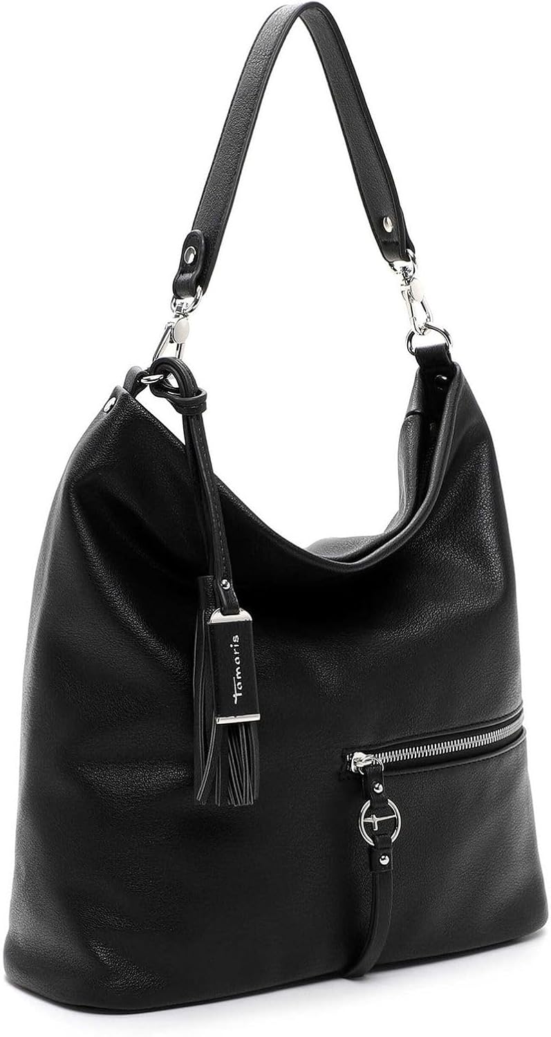 Tamaris Beutel TAS Nele 32802 Damen Handtaschen Uni Einheitsgrösse Black 100, Einheitsgrösse Black 1