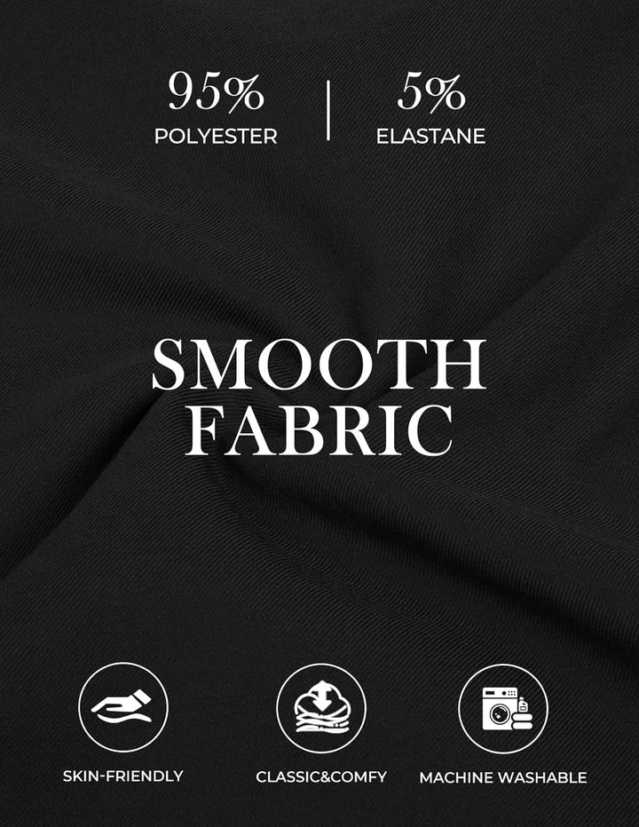 GRACE KARIN Damen Casual Hose Elastic Waist Slim Fit Paperbag Hose Schleife Gürtel Hohe Taille Hose