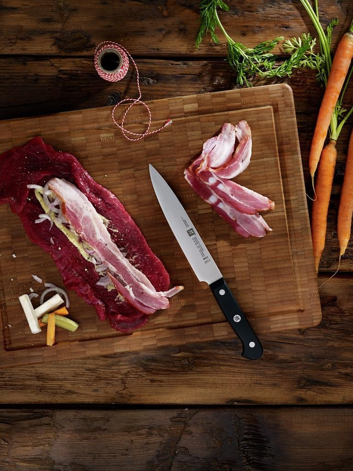 ZWILLING Gourmet Fleischmesser, 16 cm, Rostfreier Spezialstahl, Ergonomischer Kunststoff-Griff, Schw