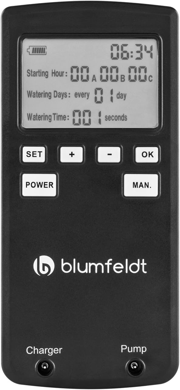 Blumfeldt Greenkeeper - Bewässerungsset, Bewässerungssystem, Tröpfchenbewässerungsbausatz, bis zu 60