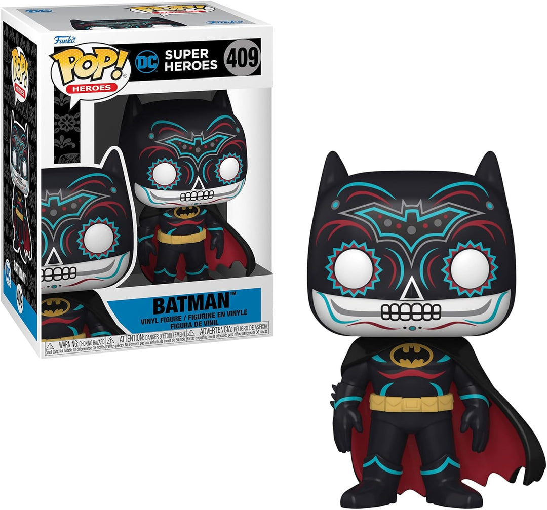 Funko Heroes: POP! Dia De Los DC Collectors Set - Bane, Batman, Harley Quinn, Joker