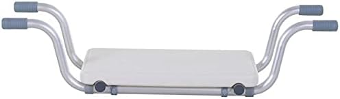Badewannensitz – Hängender Badesitz verstellbar – Badhocker – Länge verstellbar 73 – 83 cm – Alumini