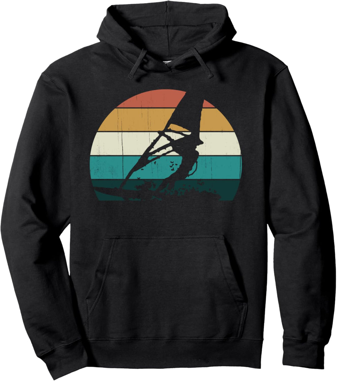 Windsurfen - Strand Sonnenuntergang & Windsurfen Geschenk Pullover Hoodie