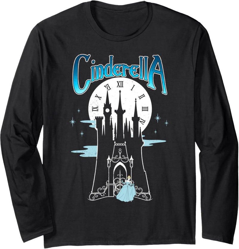 Disney Cinderella Stroke Of Midnight Castle C1 Langarmshirt