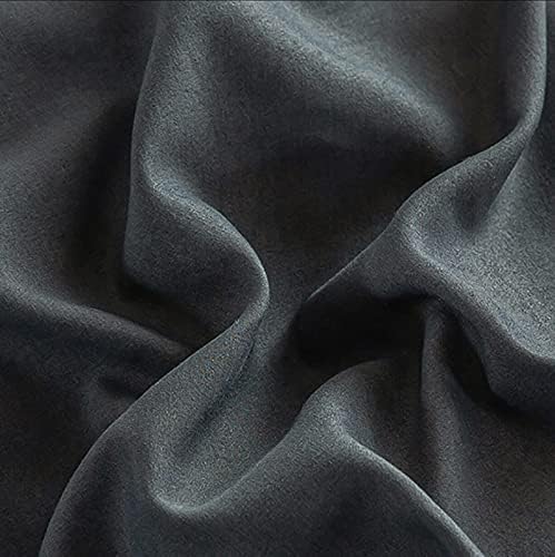 Bettwäsche 140x200 Anthrazit Grau Wendebettwäsche 100% Weiche Angenehme Mikrofaser Uni Einfarbig Dec