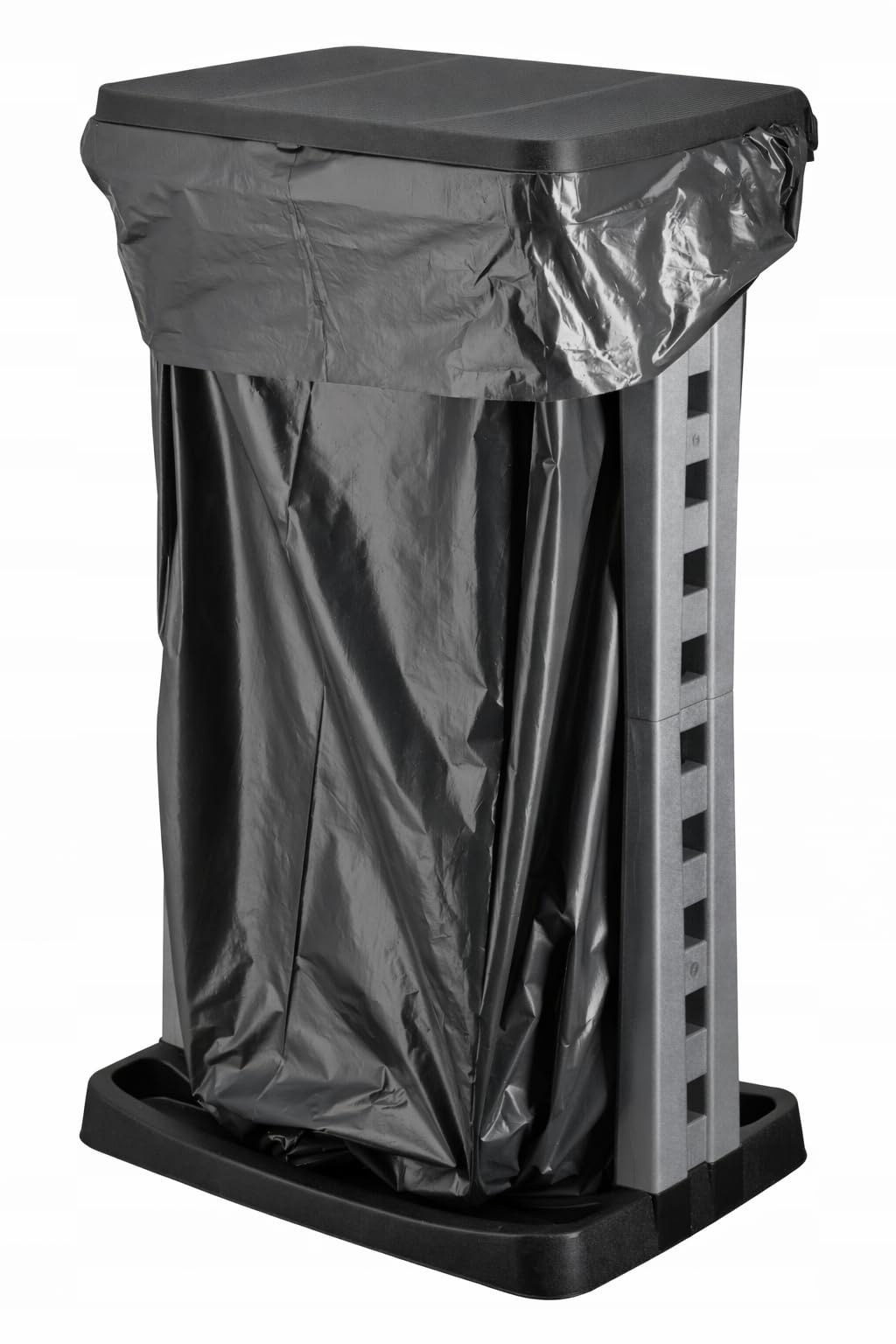 gardivo Müllsackstander universal, zusammenklappbar 70-120L. Müllbeutelhalter zur Mülltrennung und z