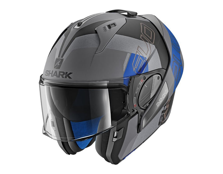 Shark - Motorradhelm - Shark EVO-ONE 2 Slasher Mat AKB XS, XS
