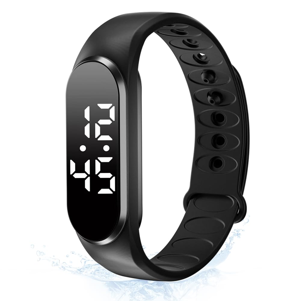 CEWROM Vibrationsalarm Erinnerung Uhr, Silent Vibrating Alarm Reminder Watch für Jungen/Mädchen, Wec