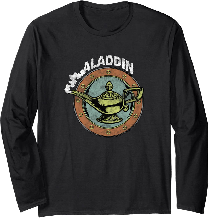 Disney Aladdin Magic Lamp Circle With Rings Langarmshirt