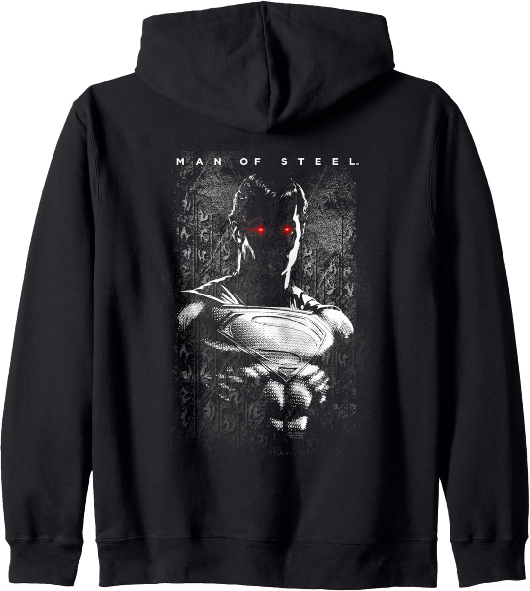 Superman Man of Steel Red Eyes Kapuzenjacke