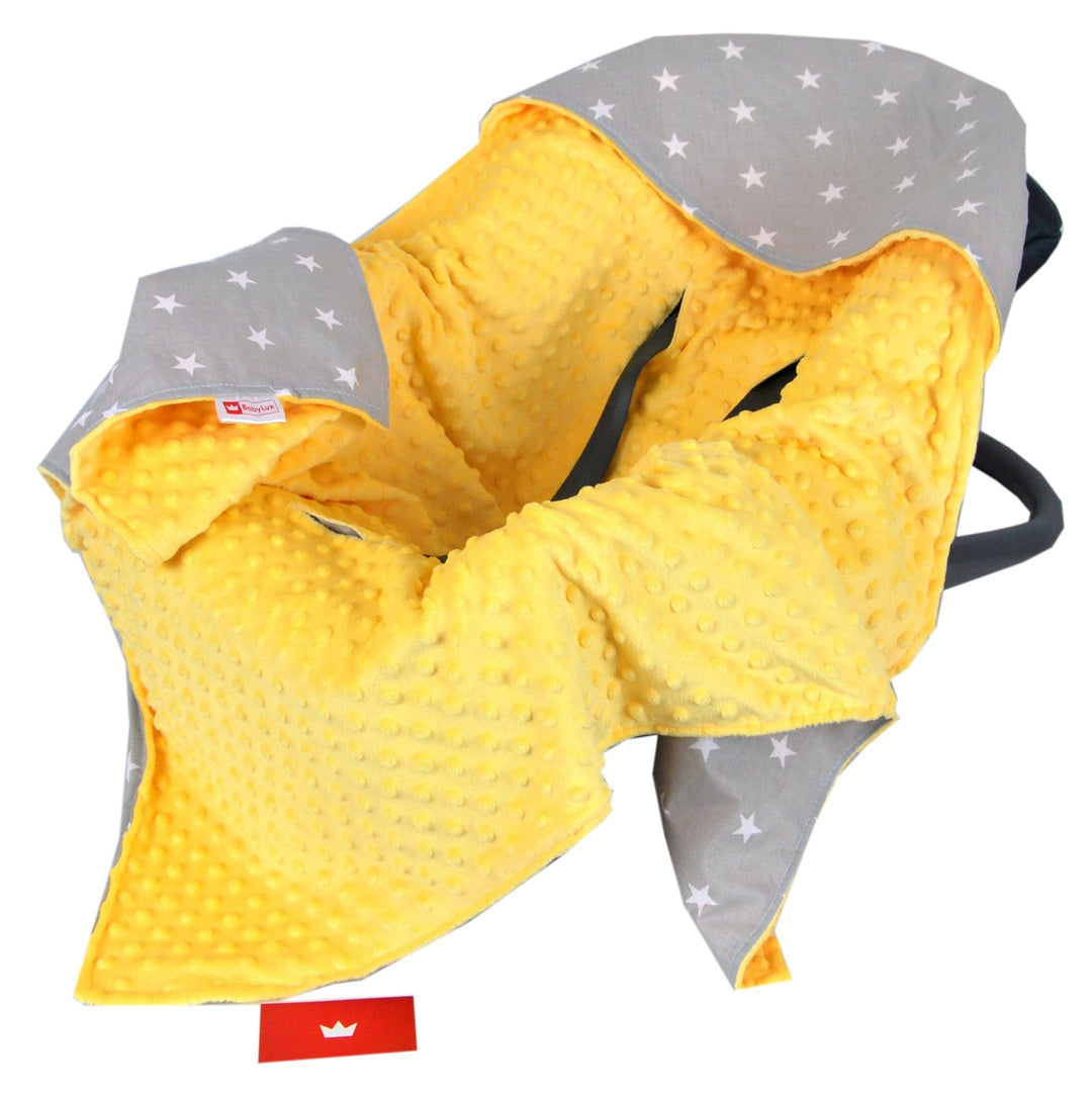 Babylux Baby EINSCHLAGDECKE 90 x 90 cm Einlage Babyschale Kinderwagen Buggy Decke Autoschale Autosit