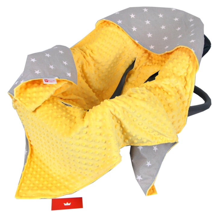 Babylux Baby EINSCHLAGDECKE 90 x 90 cm Einlage Babyschale Kinderwagen Buggy Decke Autoschale Autosit
