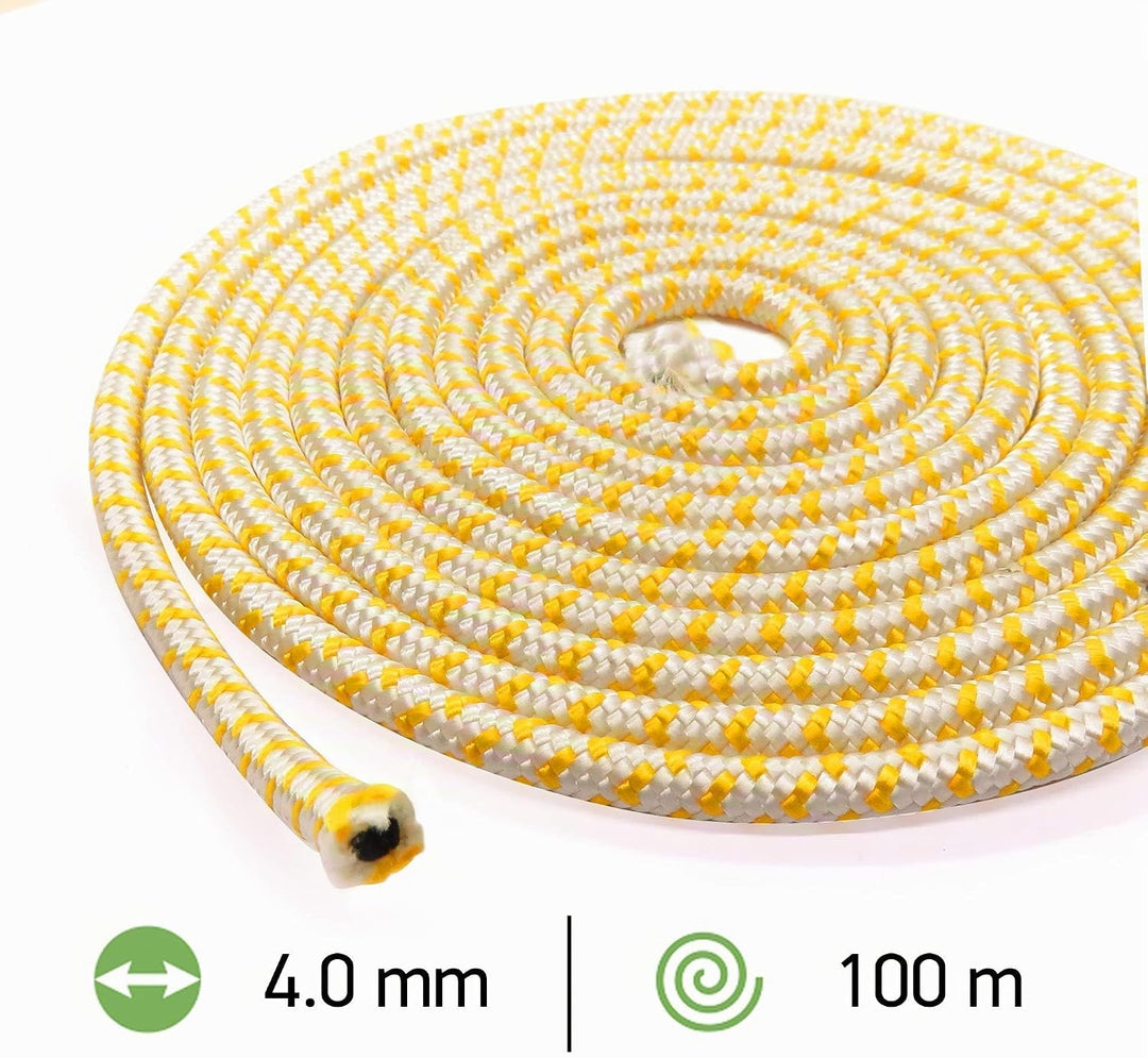 Oregon Robustes Starter-Seil, professionell, 90202, 4.0 mm x 100 M, 4.0 mm x 100 M