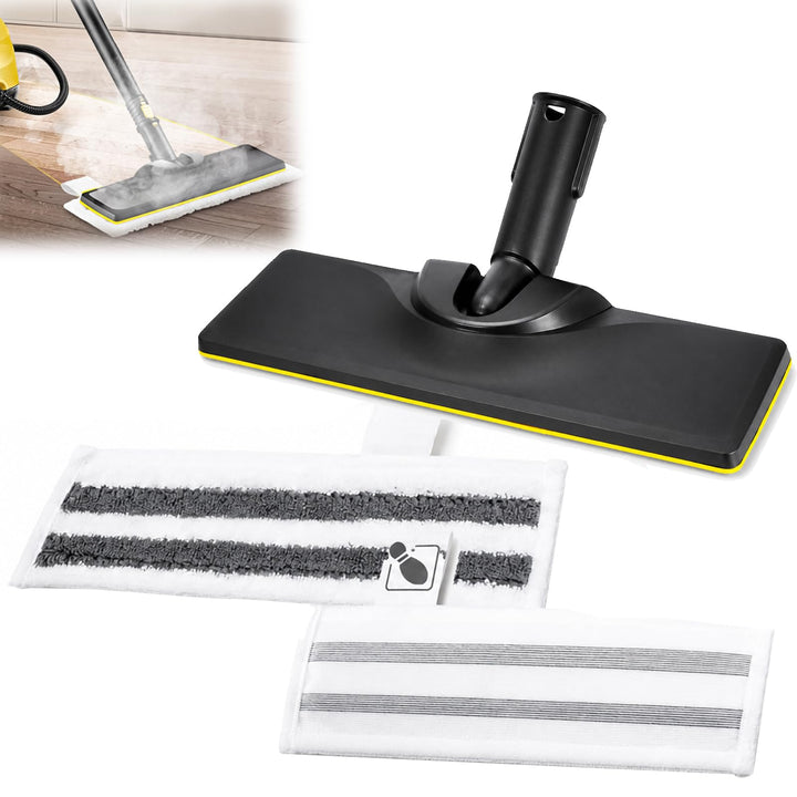 3 Stück Bodendüsenset Zubehör für Kärcher SC2 SC3 SC4 SC5, Ersatz Bodendüse für Kärcher EasyFix Damp