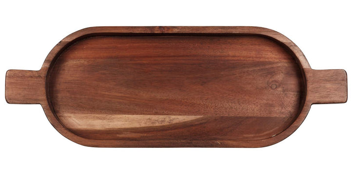 ASA 93916970 Brett oval akazie massiv 49,6 x18 h 3,5 cm (1 Stück)