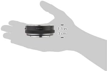 Canon Bajonettadapter EF-EOS R mit Objektiv-Steuerring für EOS R Systemkameras kompatibel mit EF und