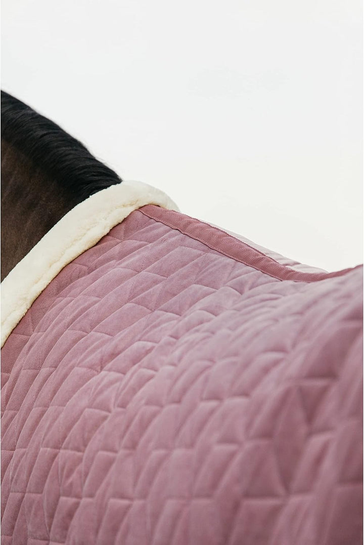 Kentucky Horsewear Show Rug Velvet Turnierdecke, Grösse:145, Farbe:Old Rose 145 alt rosa, 145 alt ro
