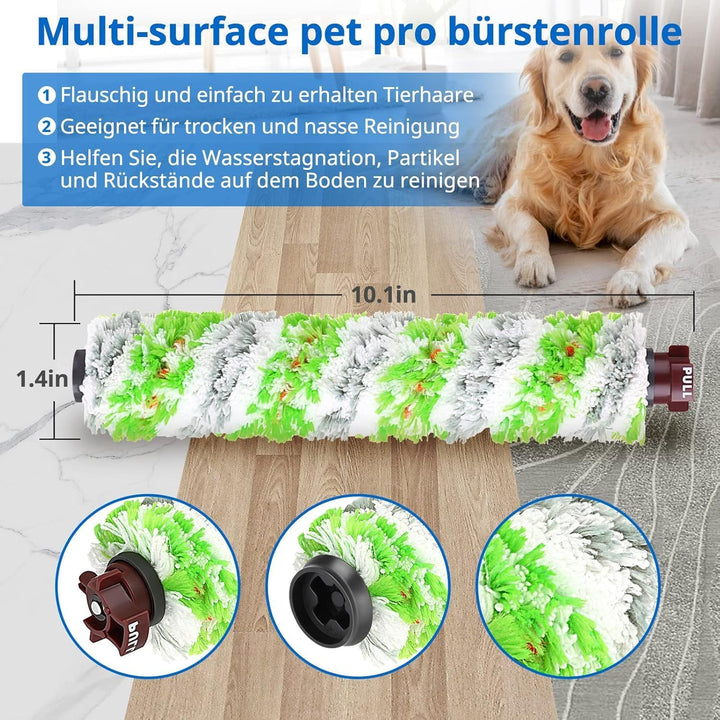 Zubehör für Bissell CrossWave 3-in-1 C3 Pro Nass Trockensauger 3555N, 3 Multi-Oberflächenbürsten 186