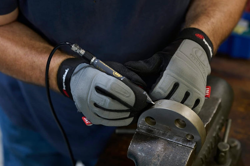 Ingersoll Rand Gravierstift 140EP, leichtes Werkzeug für verschiedene Oberflächen, weicher Gummigrif